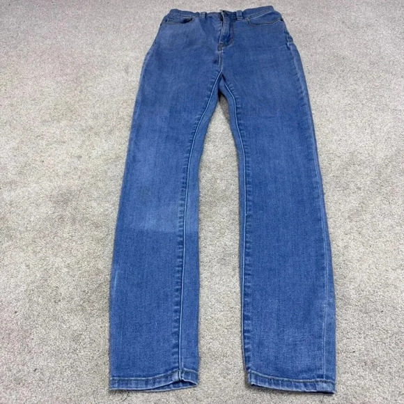BDG Jeans Super High Rise Twig Ankle Blue Pockets Women’s Size 25 - Picture 1 of 14